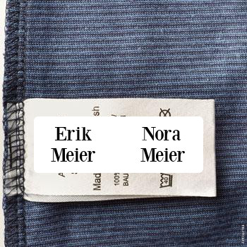 48 Zelfklevende Kledinglabels | Zelfklevende Textieletiketten